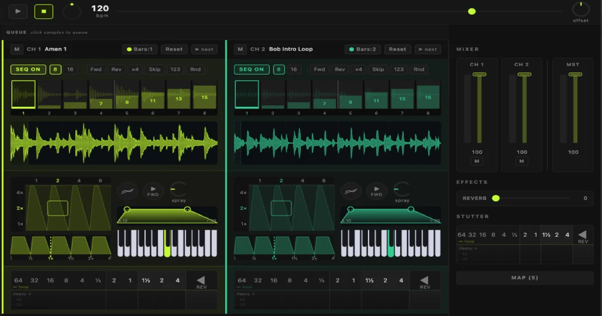 JSPA — JavaScript Sample Player