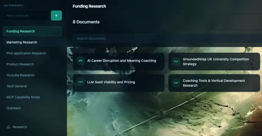 Meta-Me Knowledge Base interface